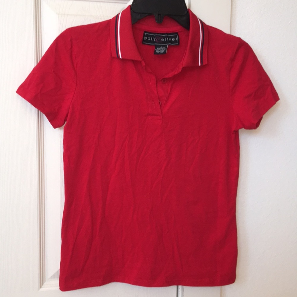 A red polo